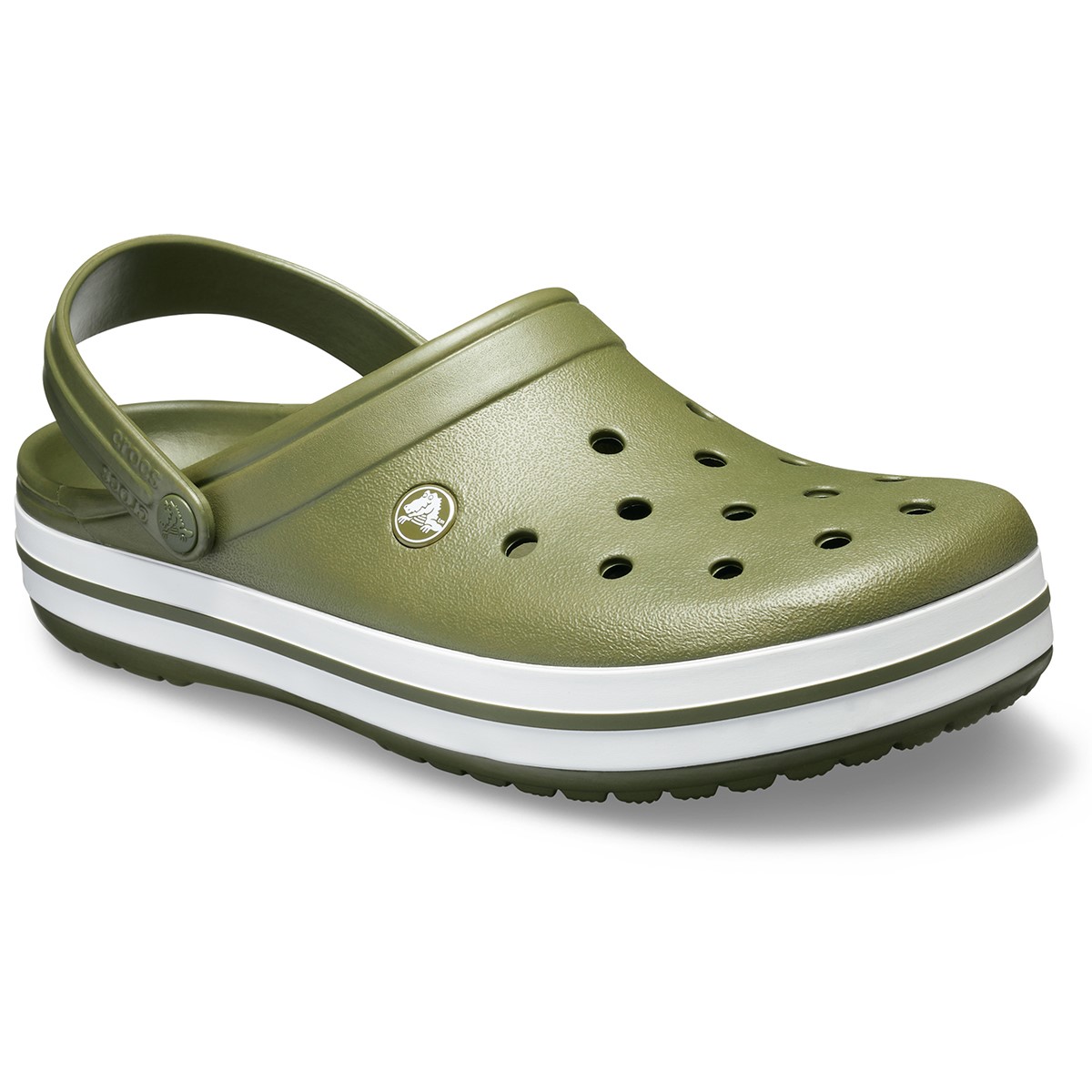 Crocs Unisex Sandalet 11016 Army Green/White