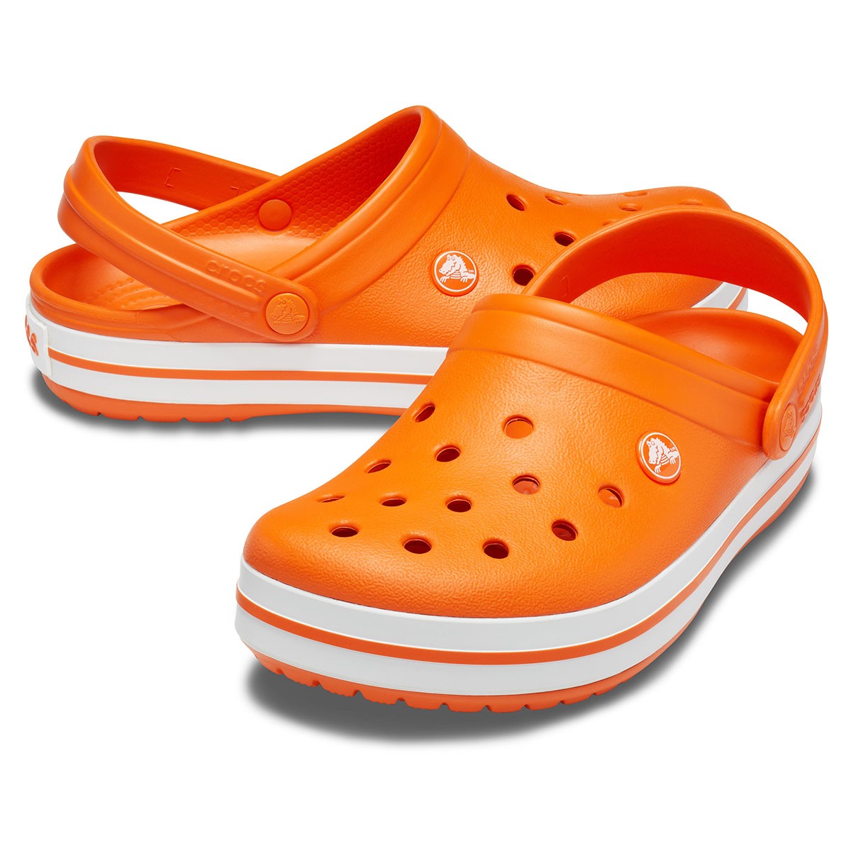 Crocs Unisex Sandalet 11016 Orange/White