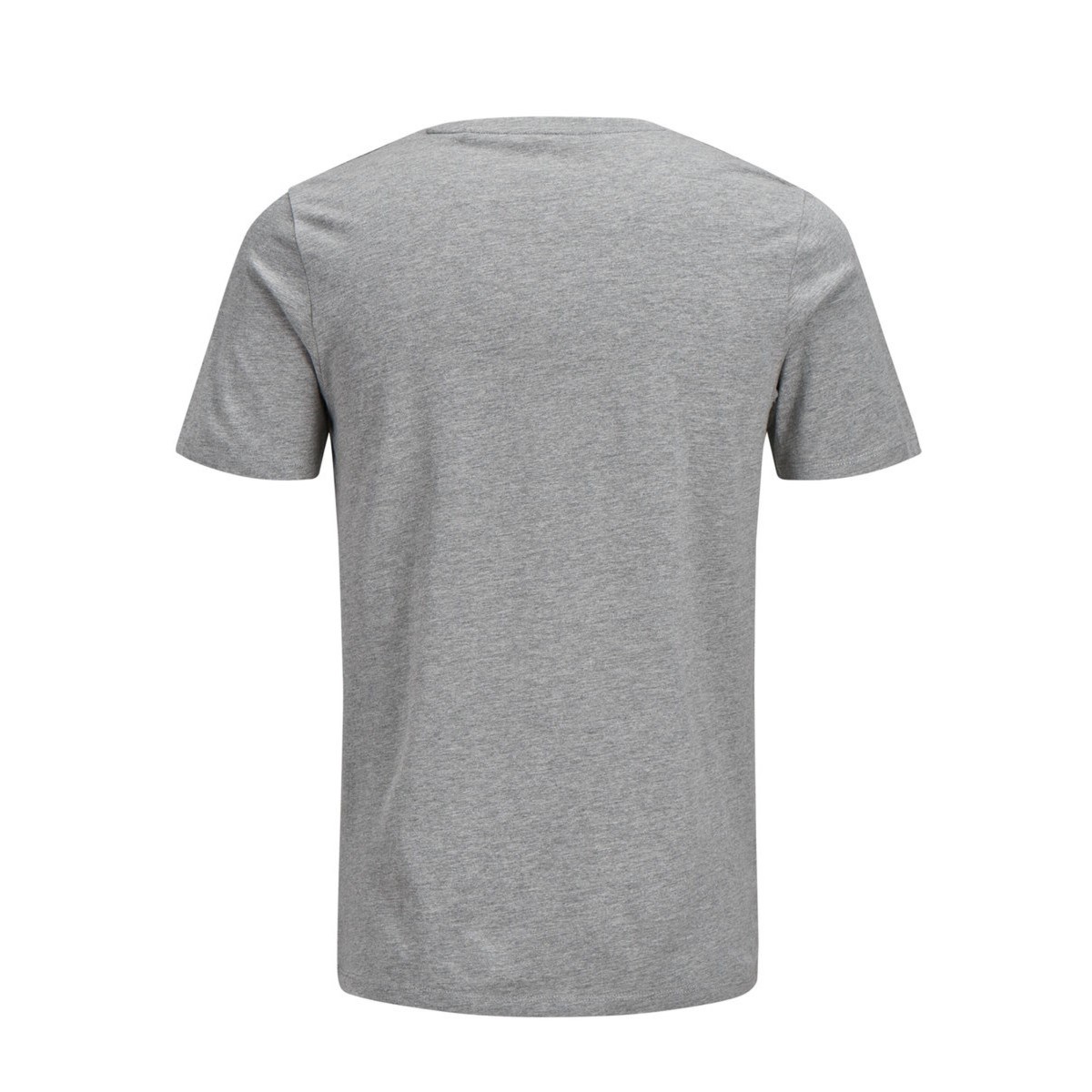 Jack Jones Erkek T-Shirt 12137126 Light Grey Melange