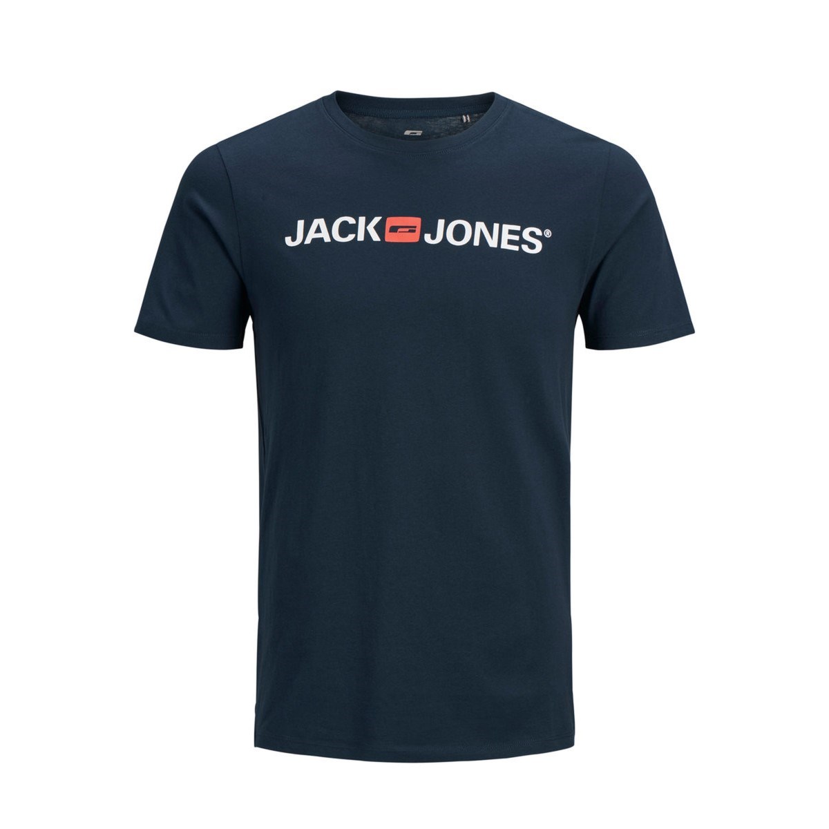 Jack Jones Erkek T-Shirt 12137126 Navy Blazer