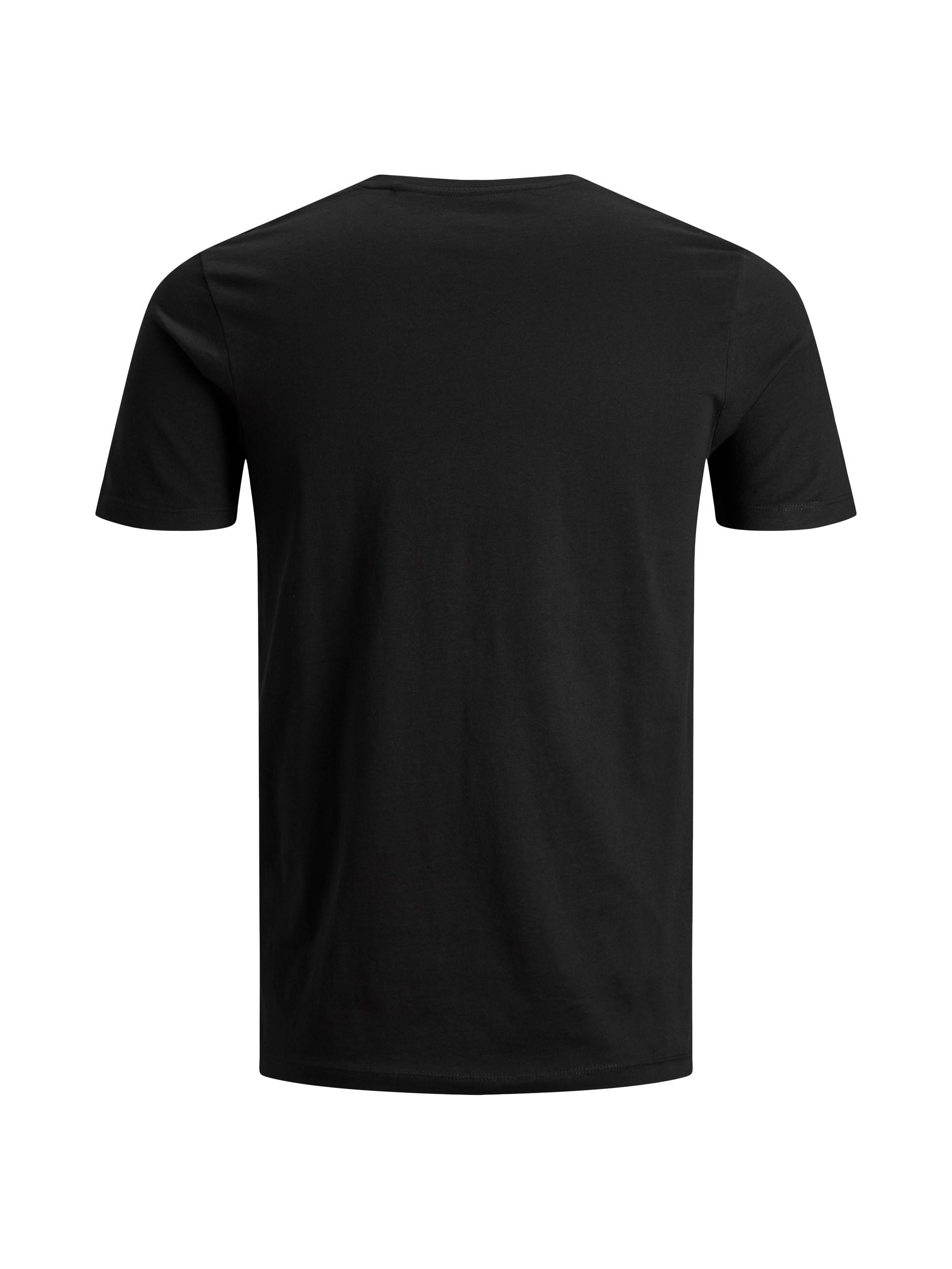 Jack Jones Erkek T-Shirt 12147844 Black