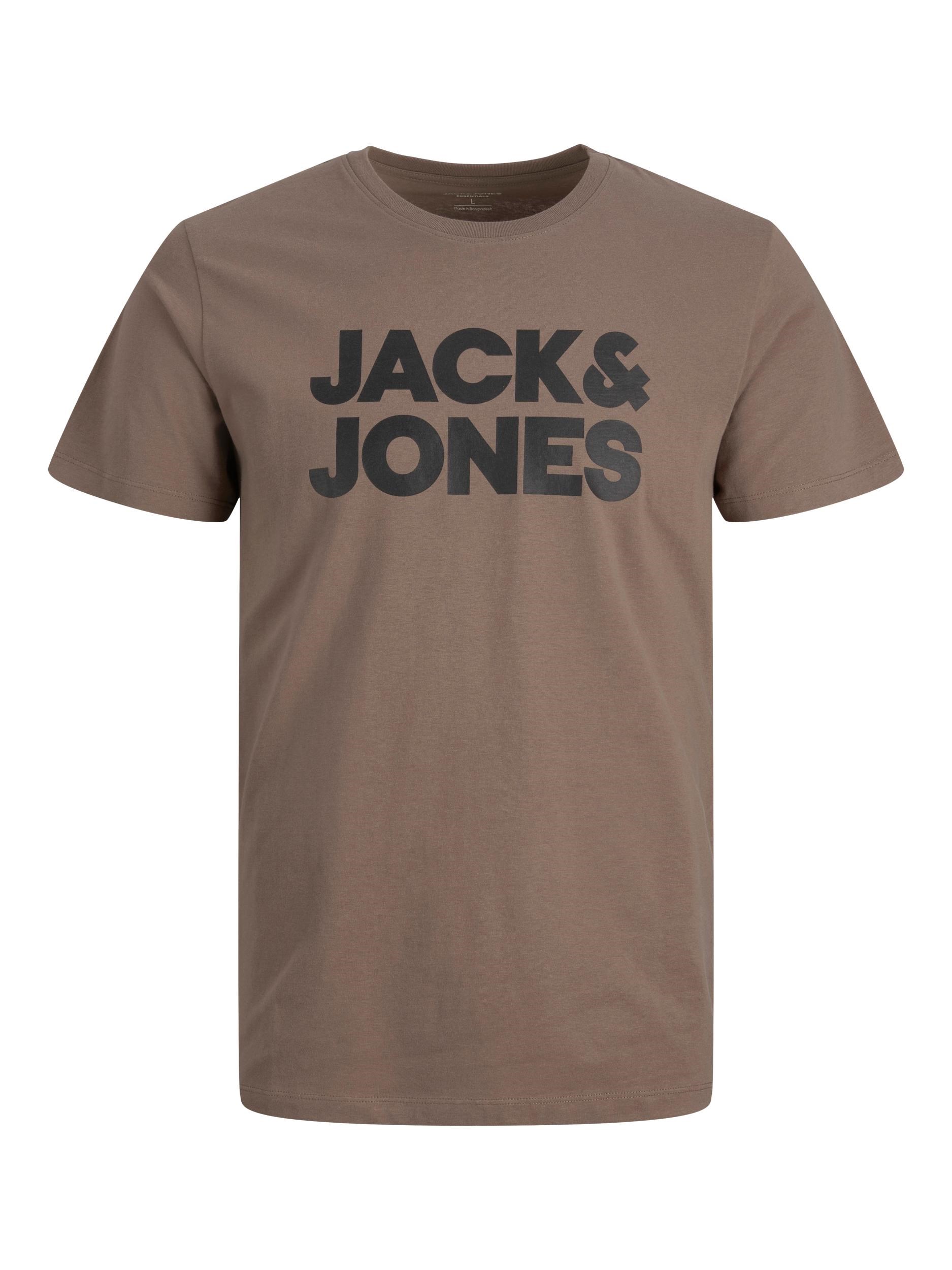 Jack Jones Erkek T-Shirt 12151955 Falcon