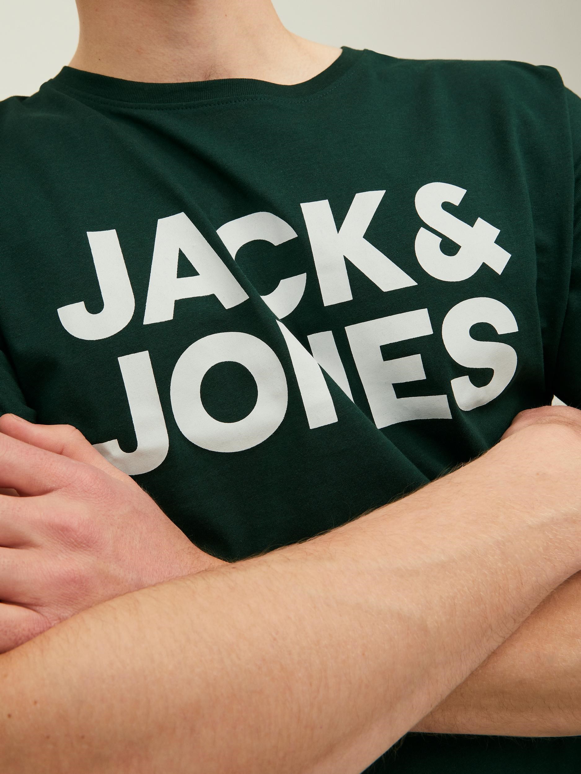 Jack Jones Erkek T-Shirt 12151955 Pine Grove