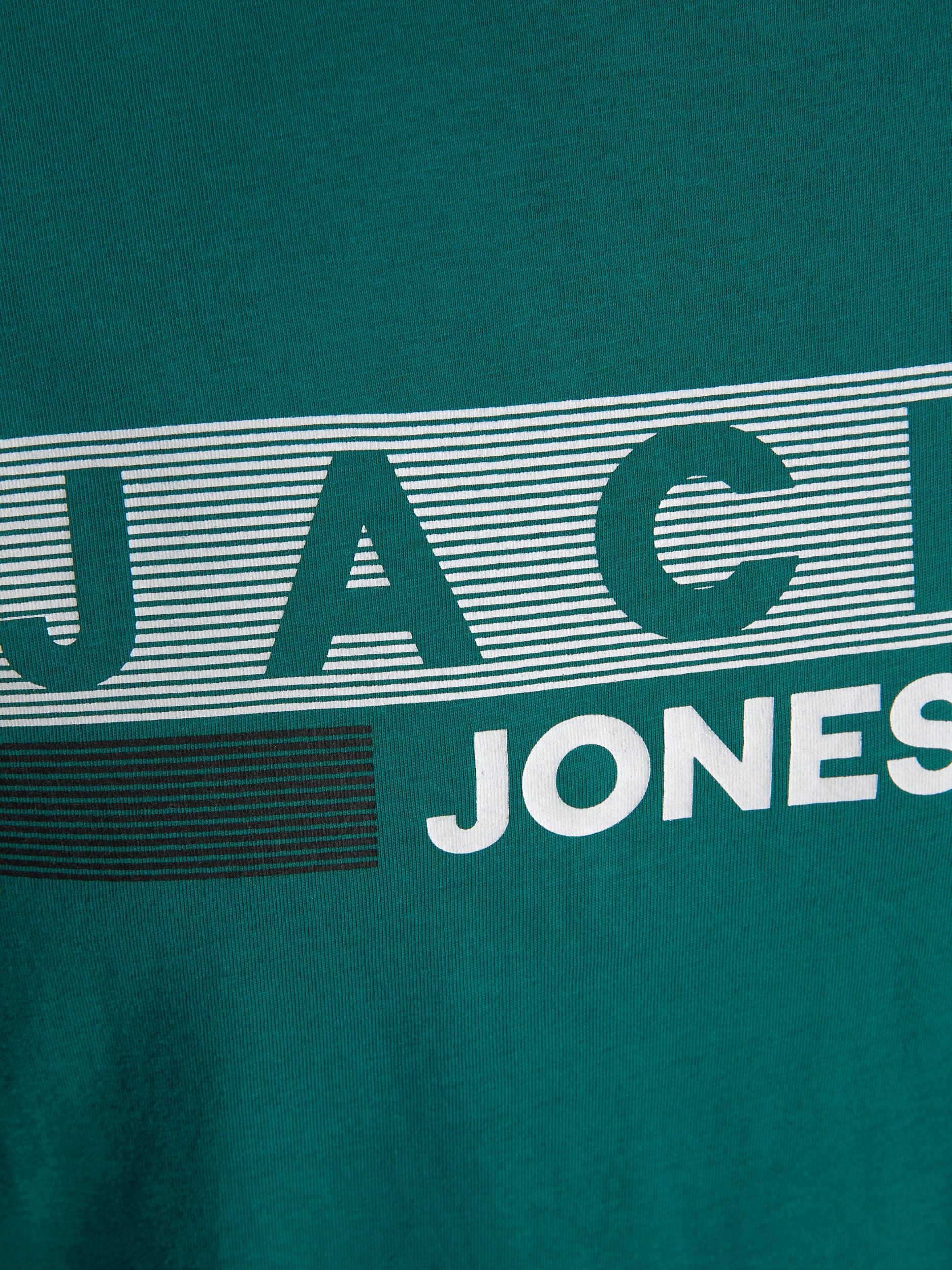 Jack Jones Erkek T-Shirt 12151955 Storm