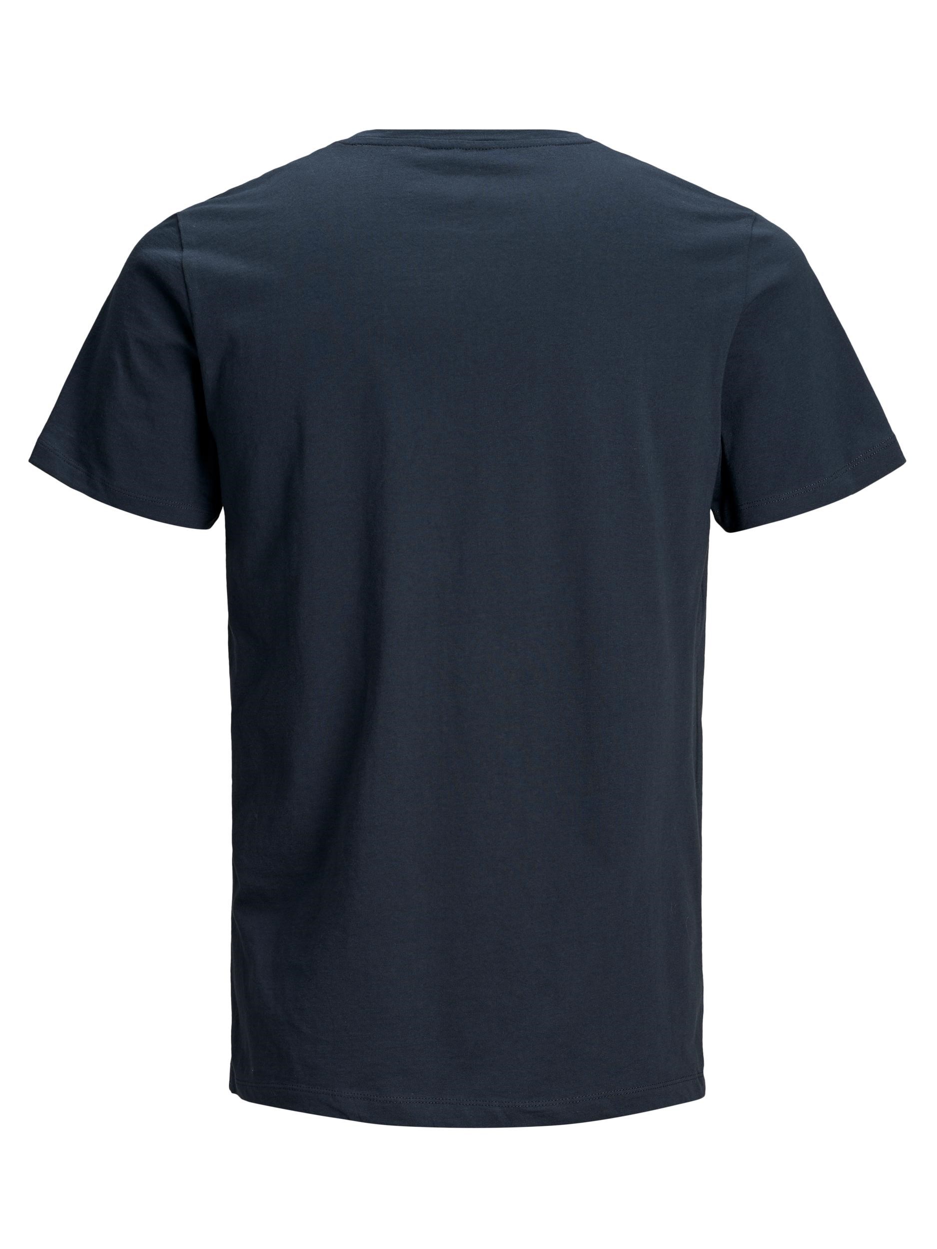 Jack Jones Erkek T-Shirt 12153595 Total Eclipse