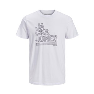 Jack Jones Erkek T-Shirt 12167303 White