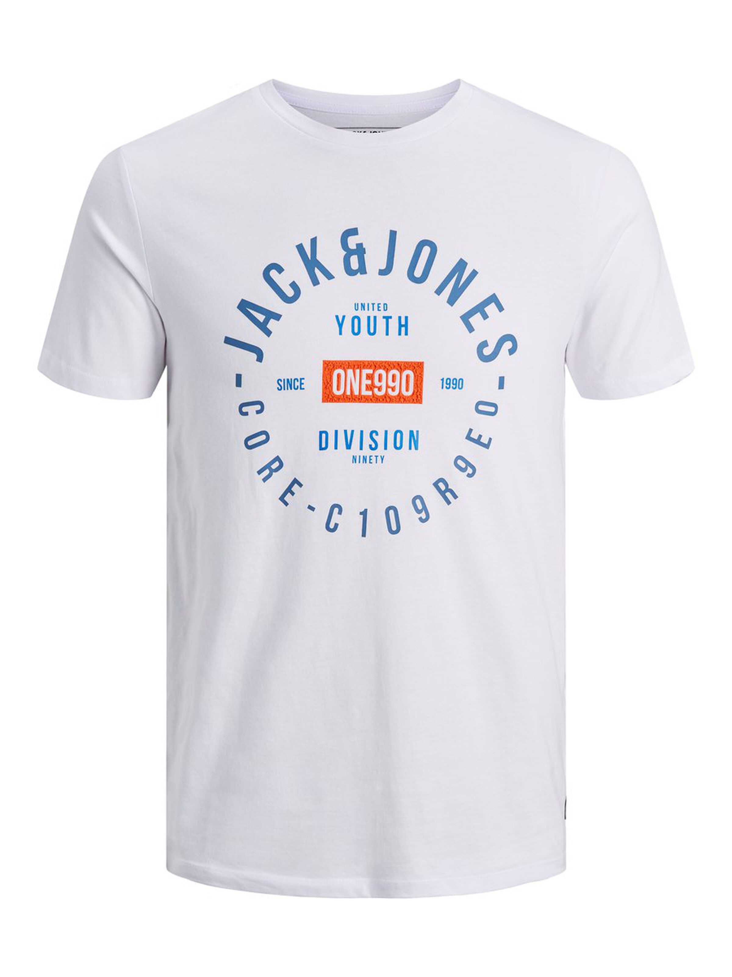 Jack Jones Erkek T-Shirt 12170180 White