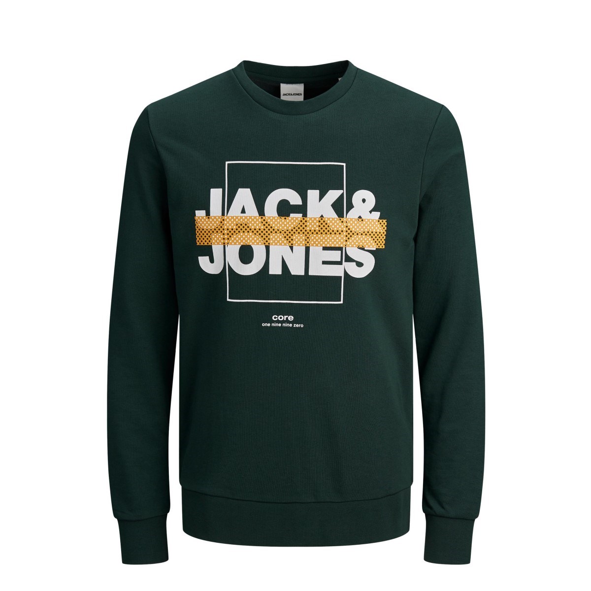Jack Jones Erkek S-Shirt 12180200 Darkest Spruce