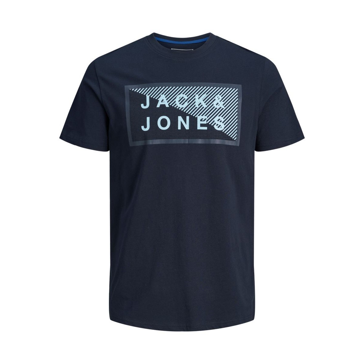 Jack Jones Erkek T-Shirt 12185035 Navy Blazer