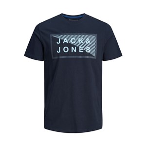 Jack Jones Erkek T-Shirt 12185035 Navy Blazer