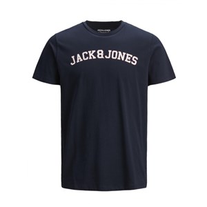 Jack Jones Erkek T-Shirt 12186317 Navy Blazer