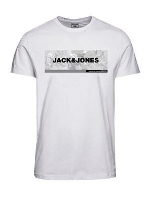 Jack Jones Erkek T-Shirt 12188029 White