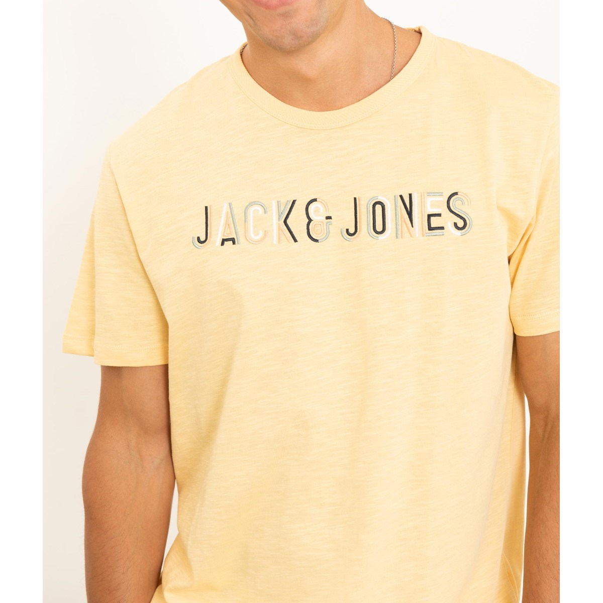 Jack Jones Erkek T-Shirt 12188461 Sahara Sun