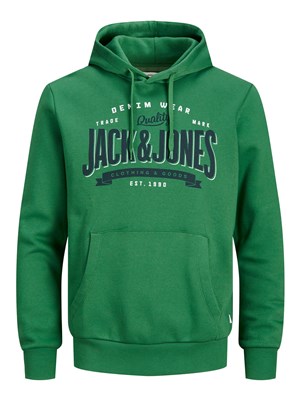 Jack Jones Erkek S-Shirt 12189736 Verdant Green