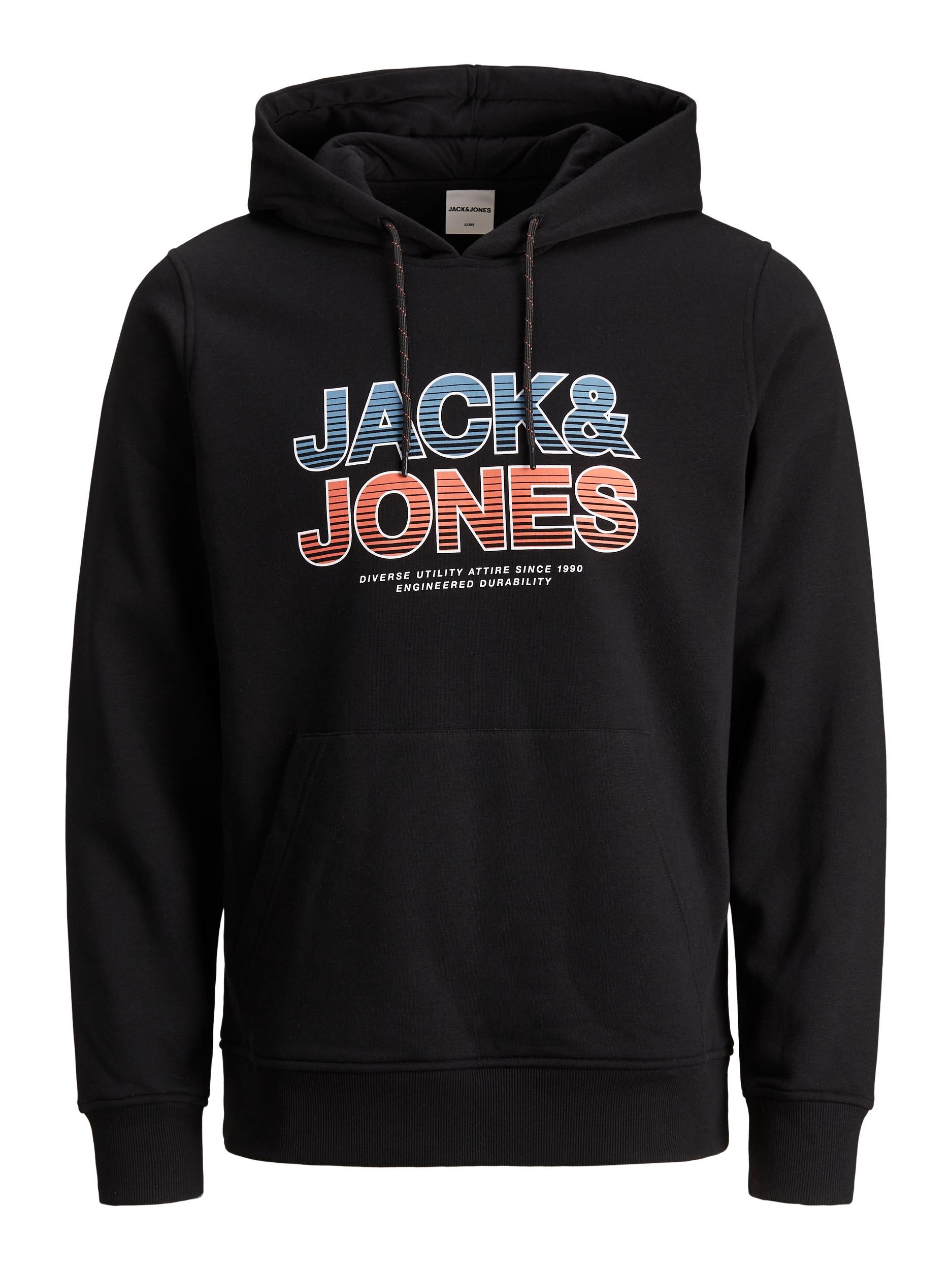Jack Jones Erkek S-Shirt 12191115 Black