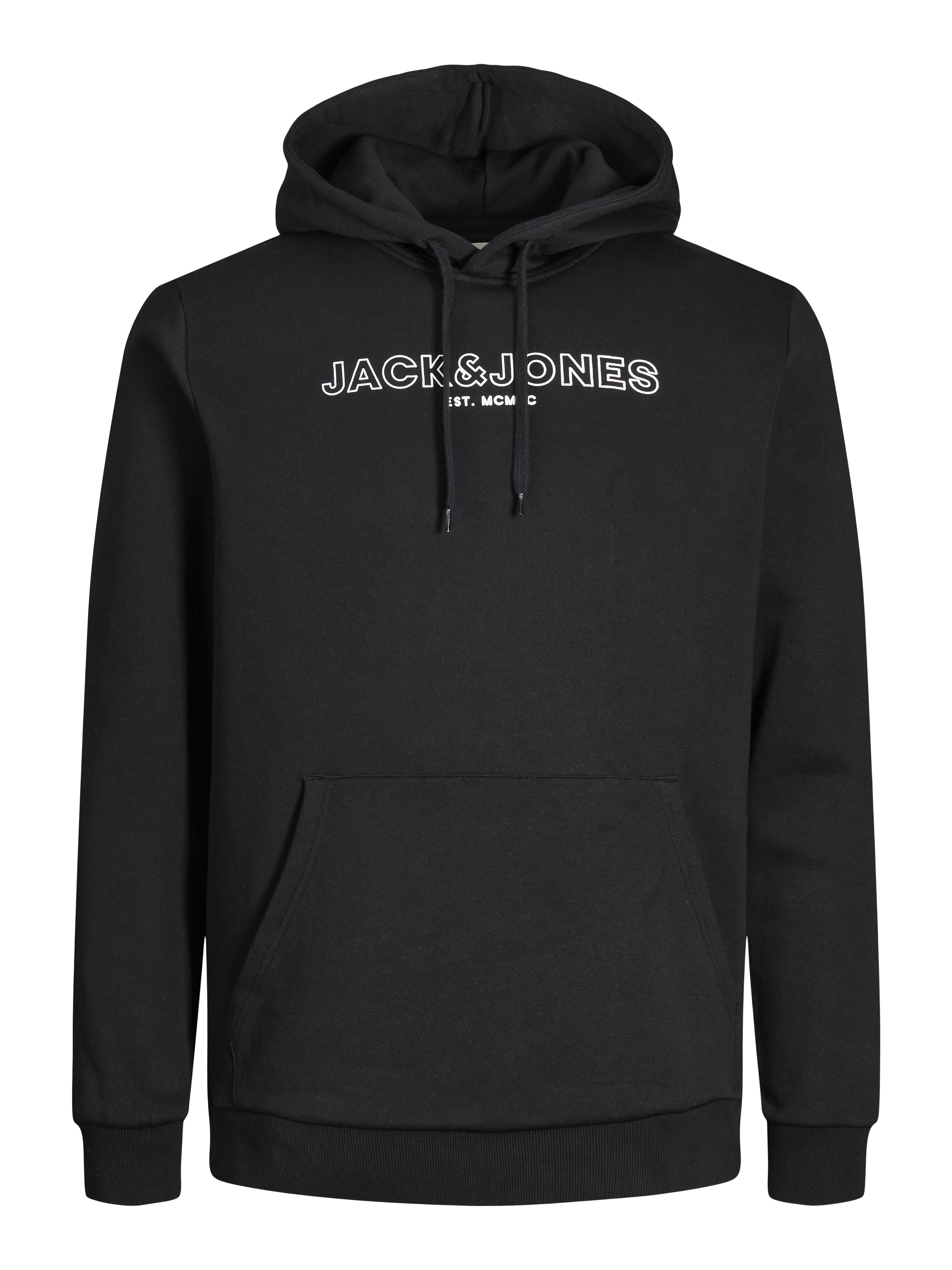 Jack Jones Erkek S-Shirt 12192093 Black