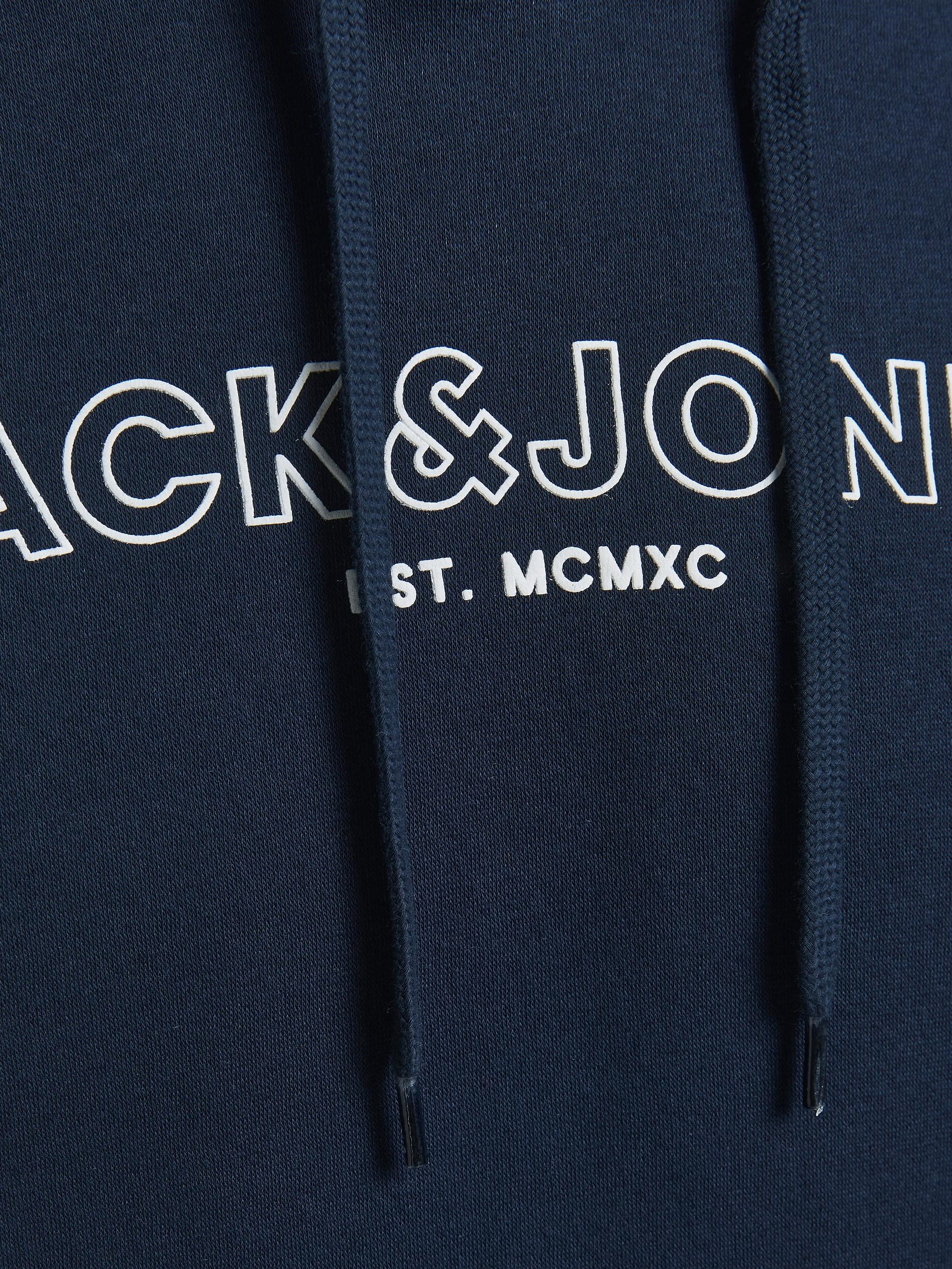 Jack Jones Erkek S-Shirt 12192093 Navy Blazer