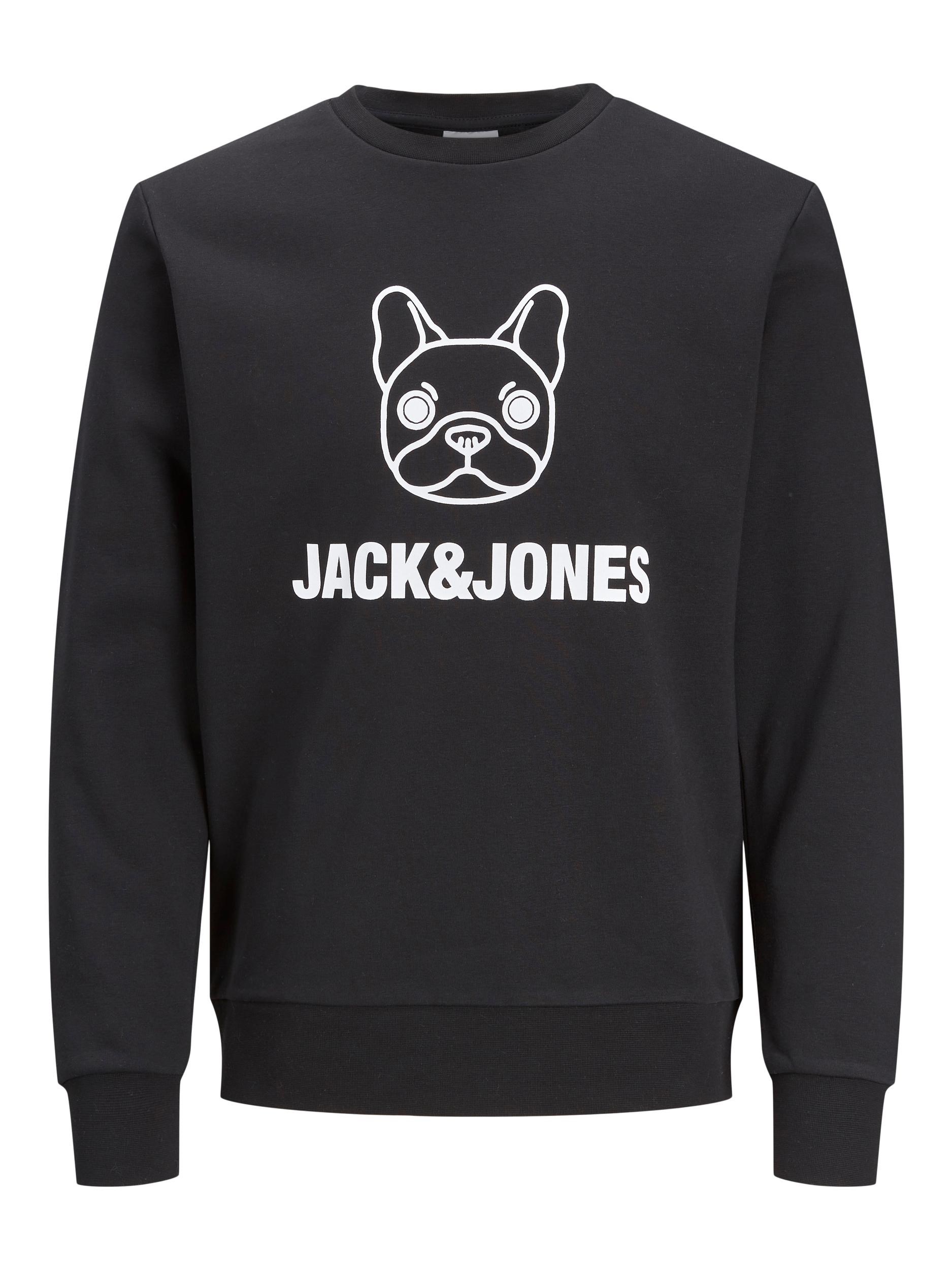 Jack Jones Erkek S-Shirt 12201838 Black