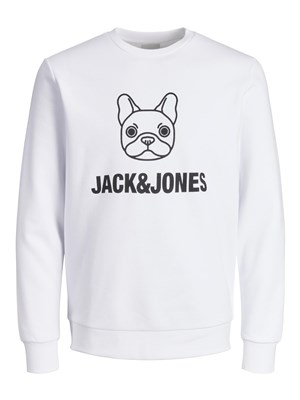 Jack Jones Erkek S-Shirt 12201838 White