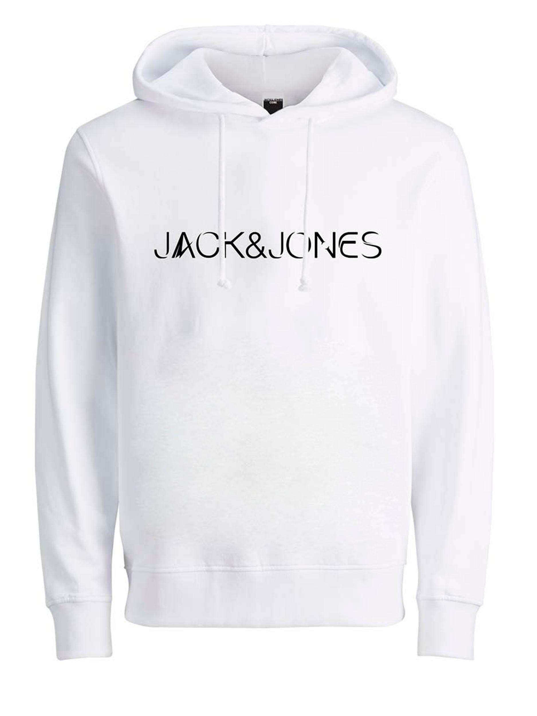 Jack Jones Erkek S-Shirt 12201850 White