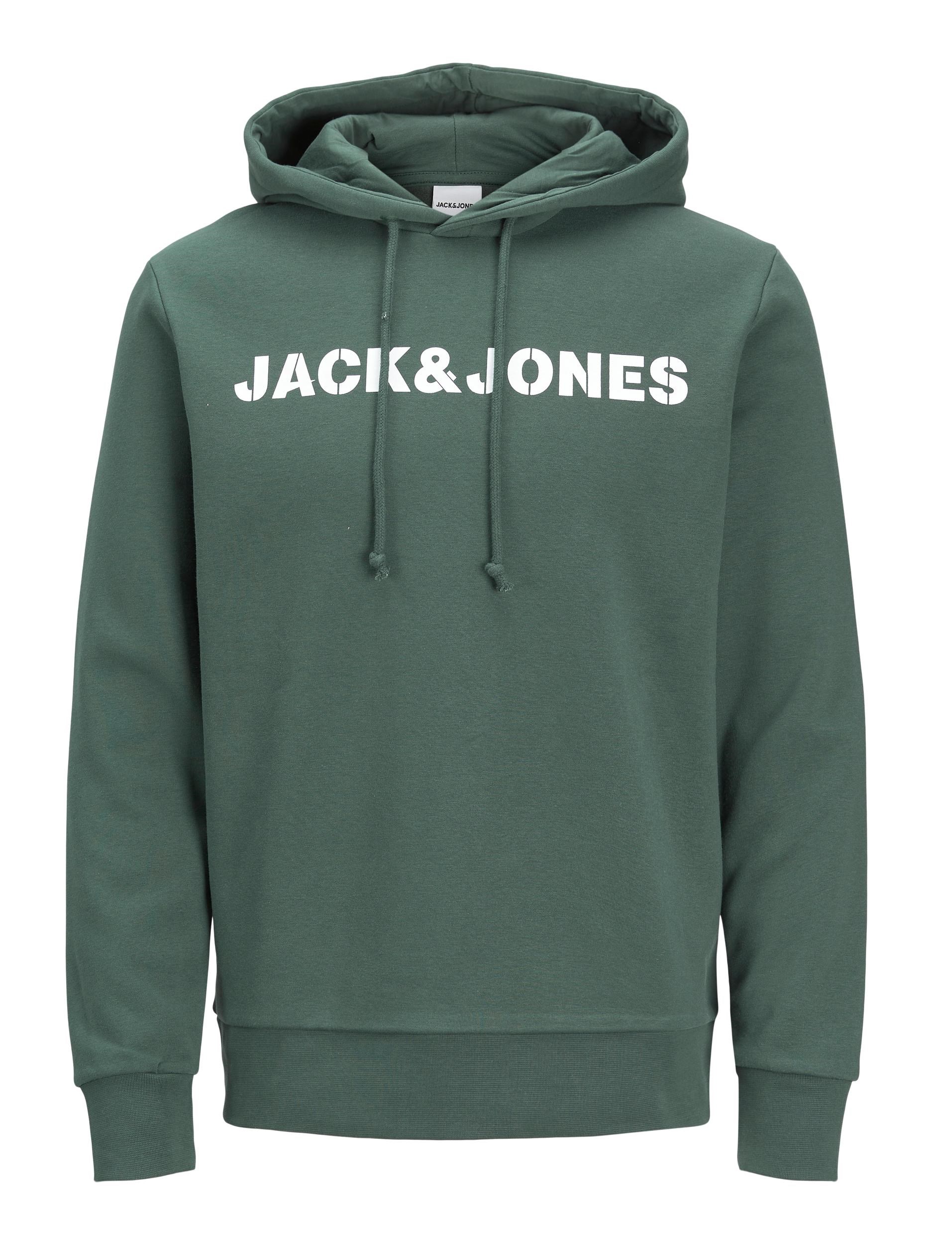 Jack Jones Erkek S-Shirt 12201857 Darkest Spruce