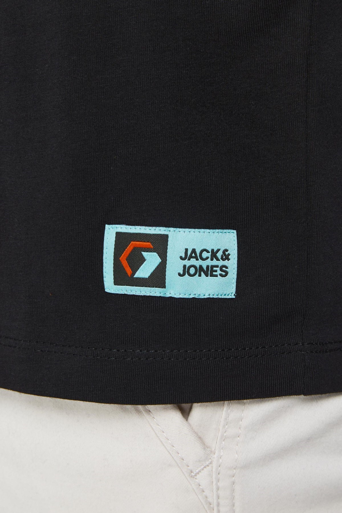 Jack Jones Erkek T-Shirt 12204902 Black