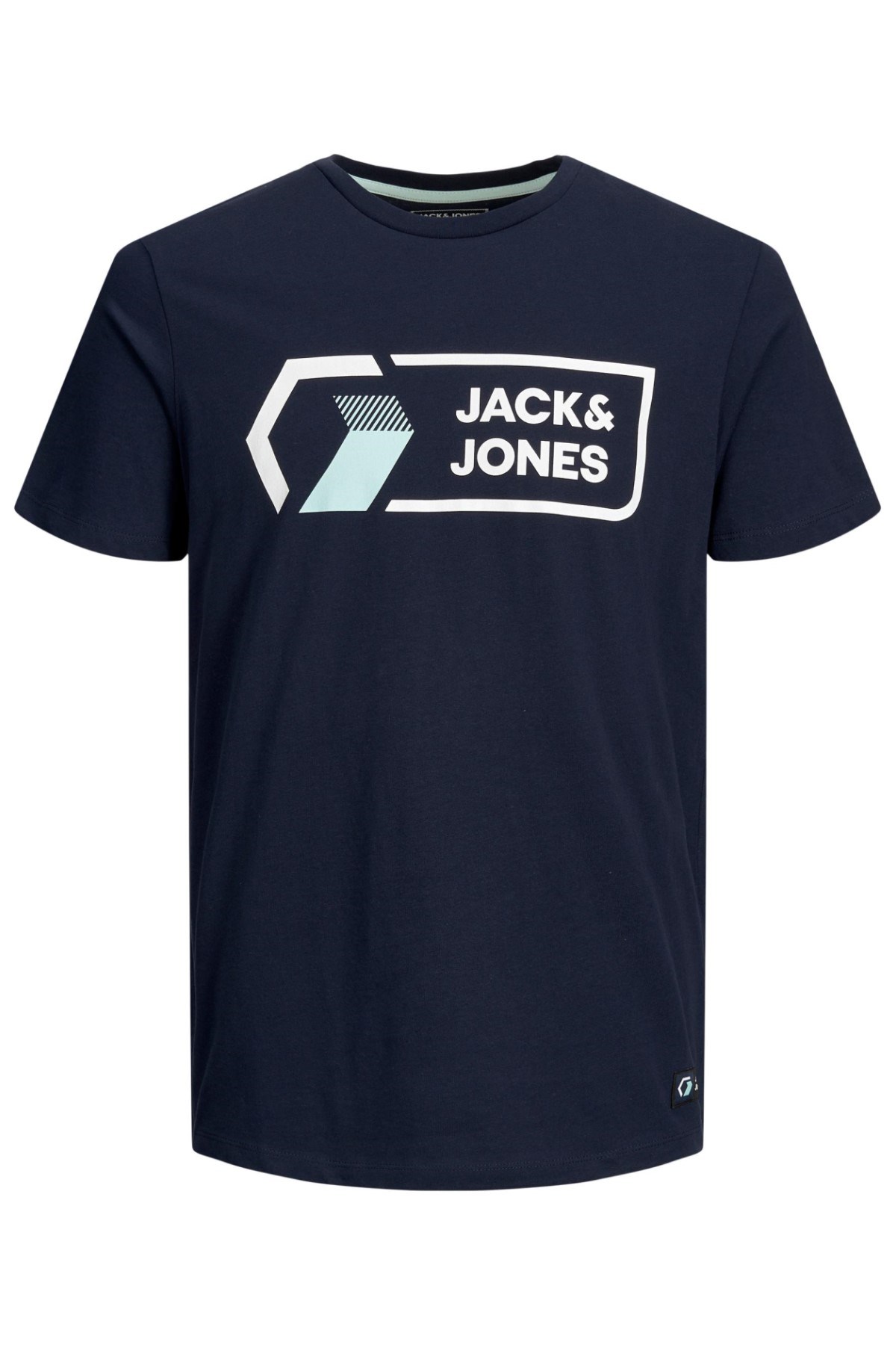Jack Jones Erkek T-Shirt 12204902 Navy Blazer