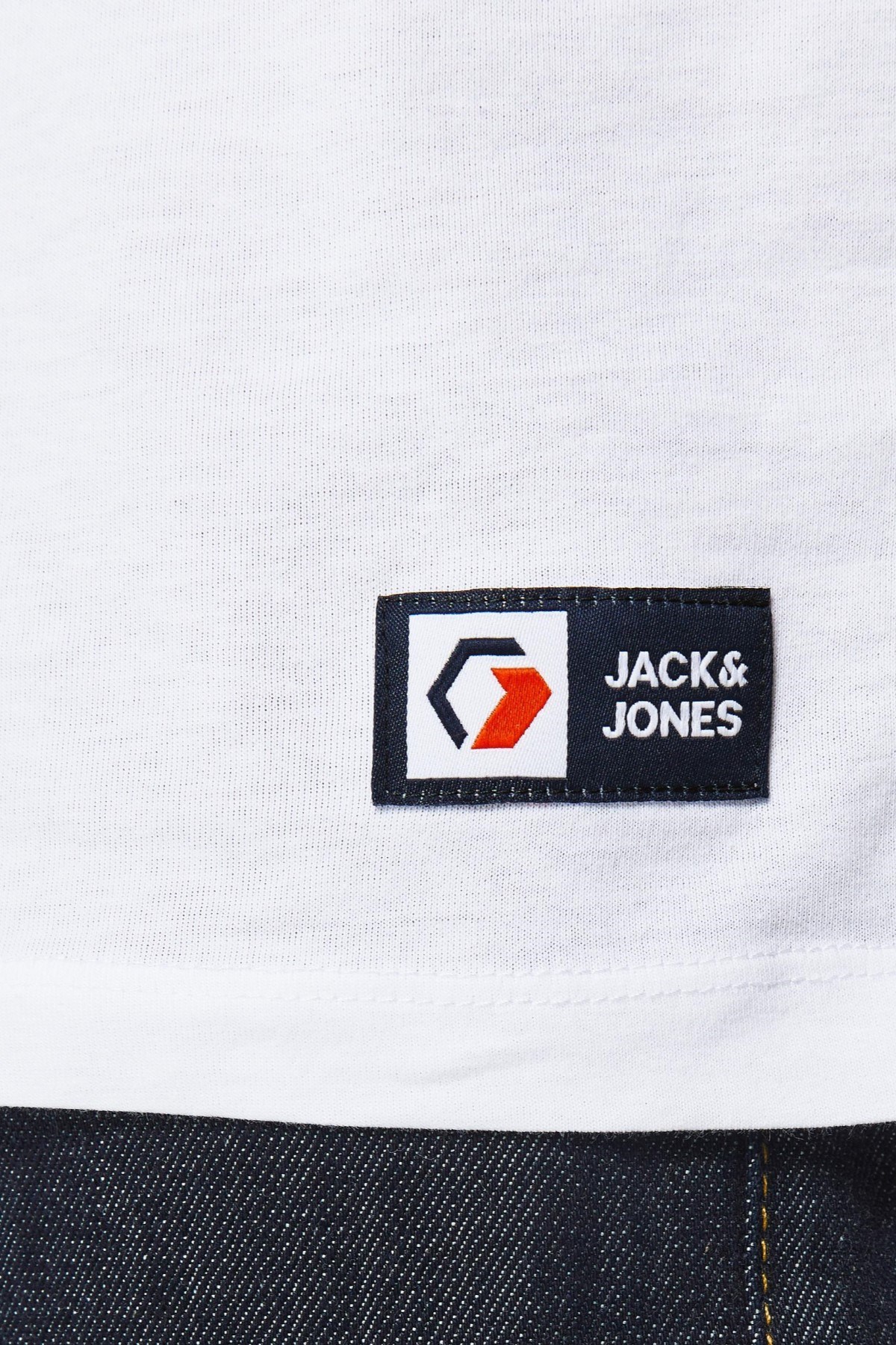 Jack Jones Erkek T-Shirt 12204902 White