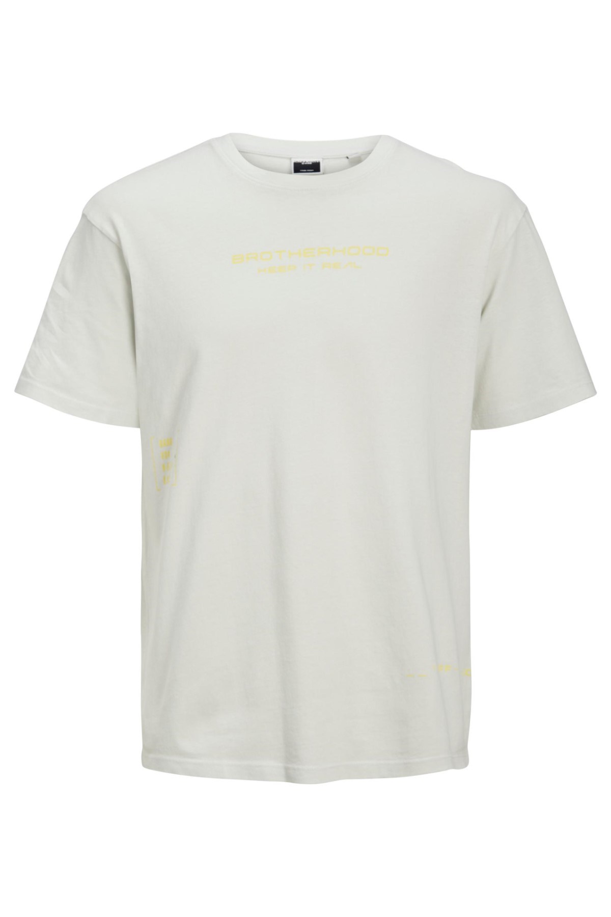 Jack Jones Erkek T-Shirt 12205063 Glacier Gray