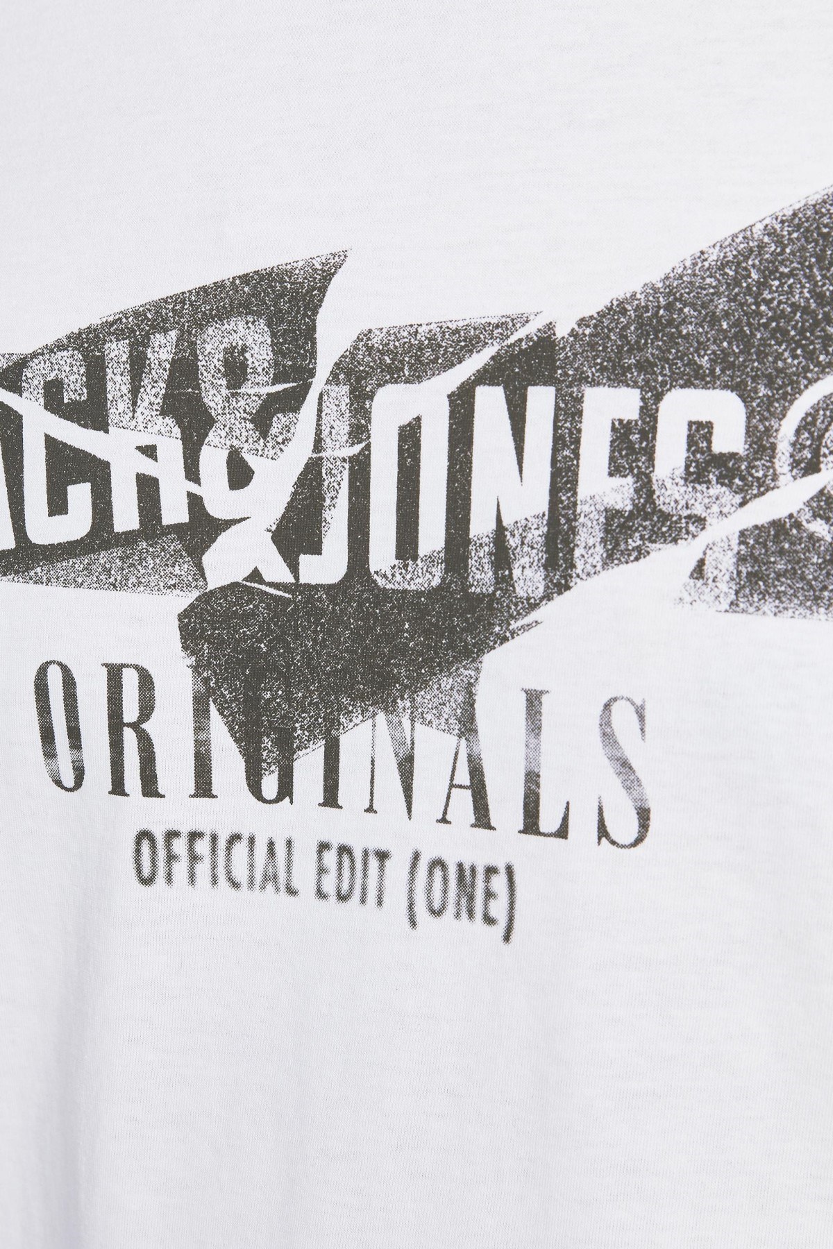 Jack Jones Erkek T-Shirt 12205944 Cloud Dancer