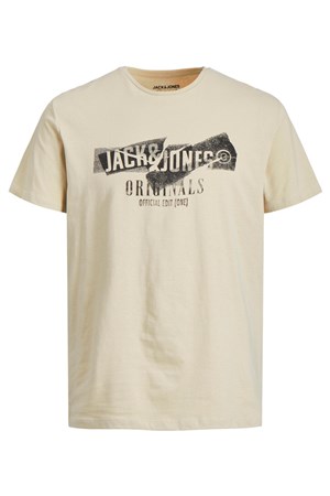 Jack Jones Erkek T-Shirt 12205944 Peyote
