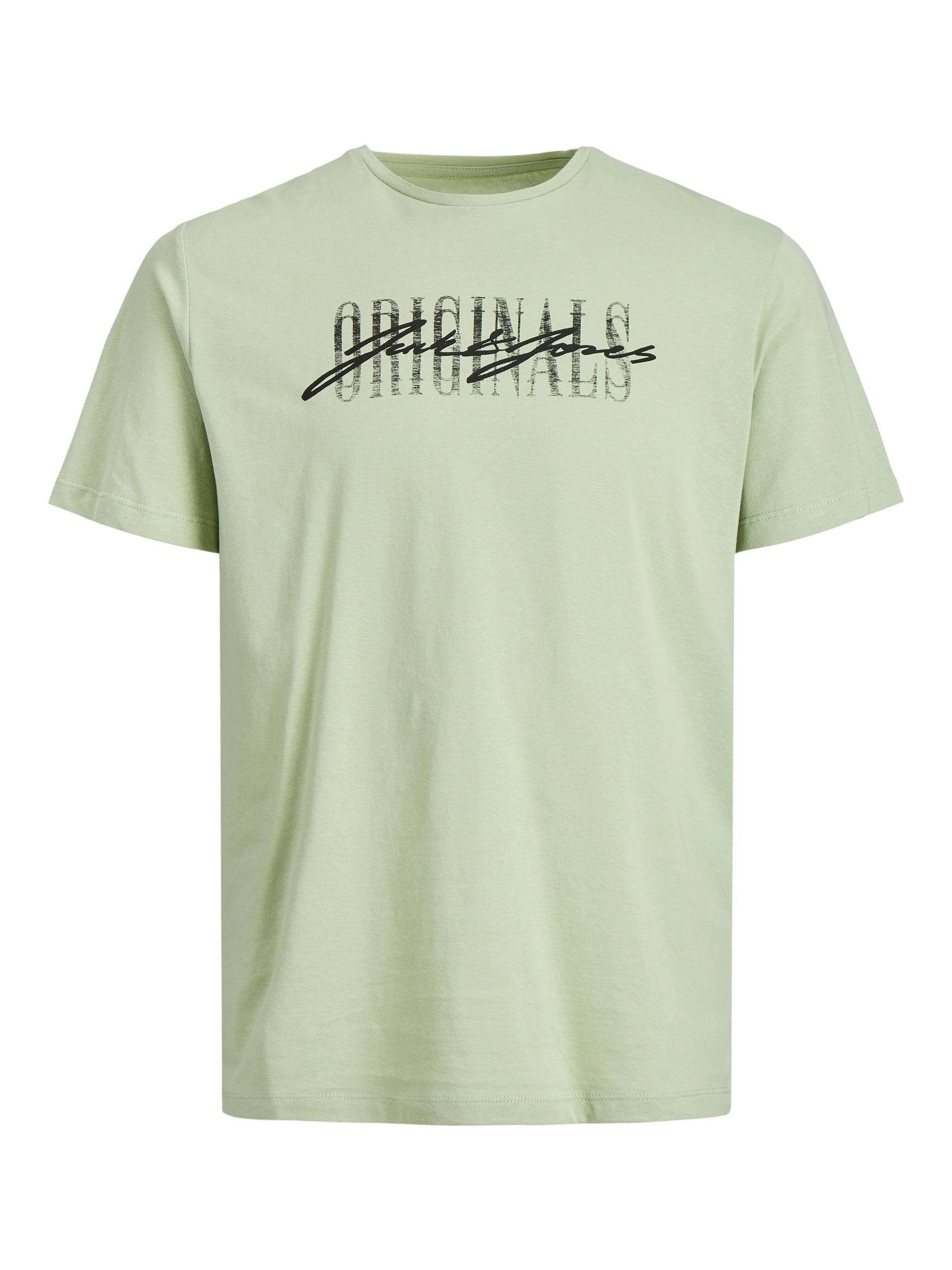 Jack Jones Erkek T-Shirt 12205957 Swamp