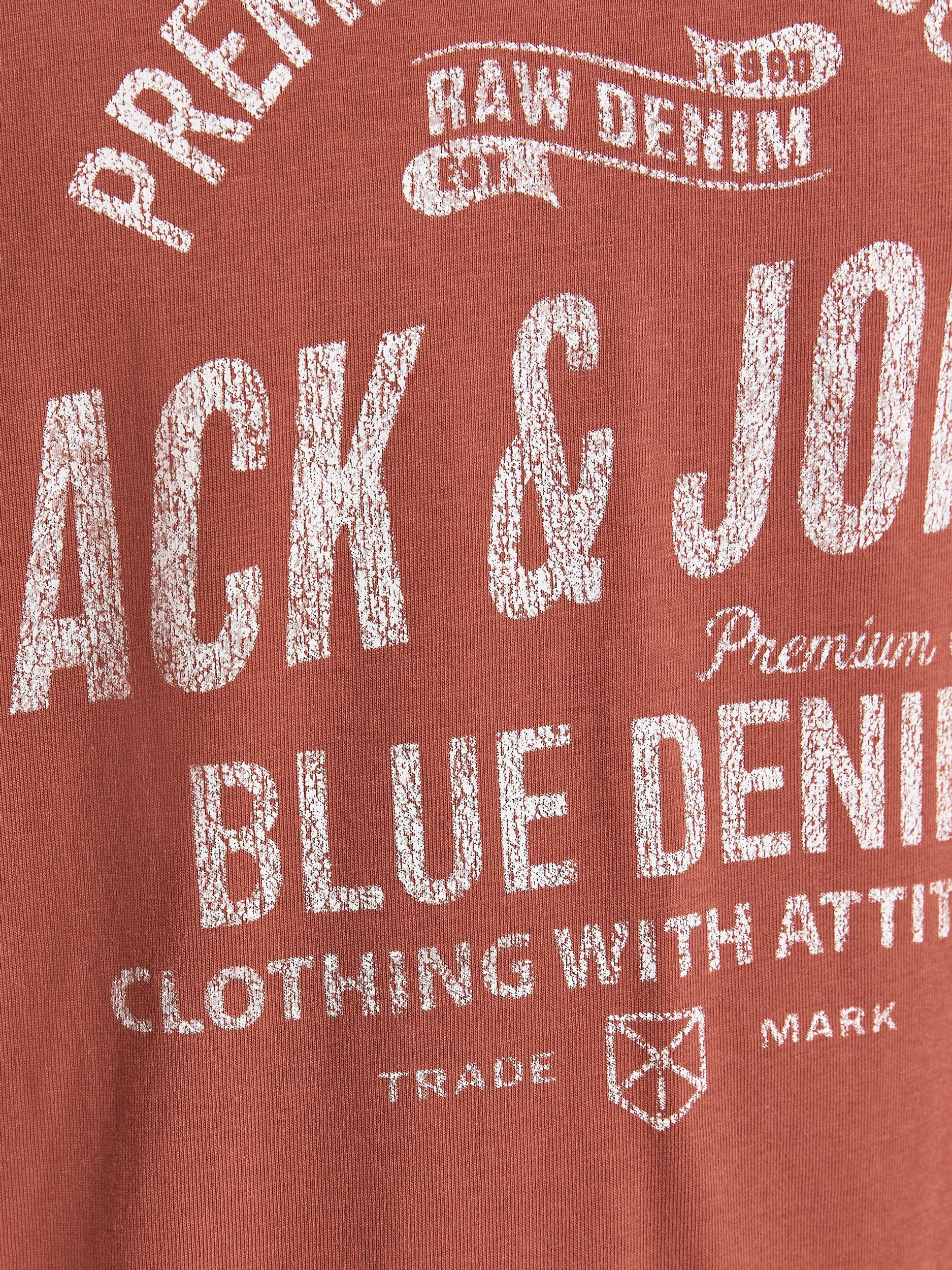 Jack Jones Erkek T-Shirt 12208460 Aragon