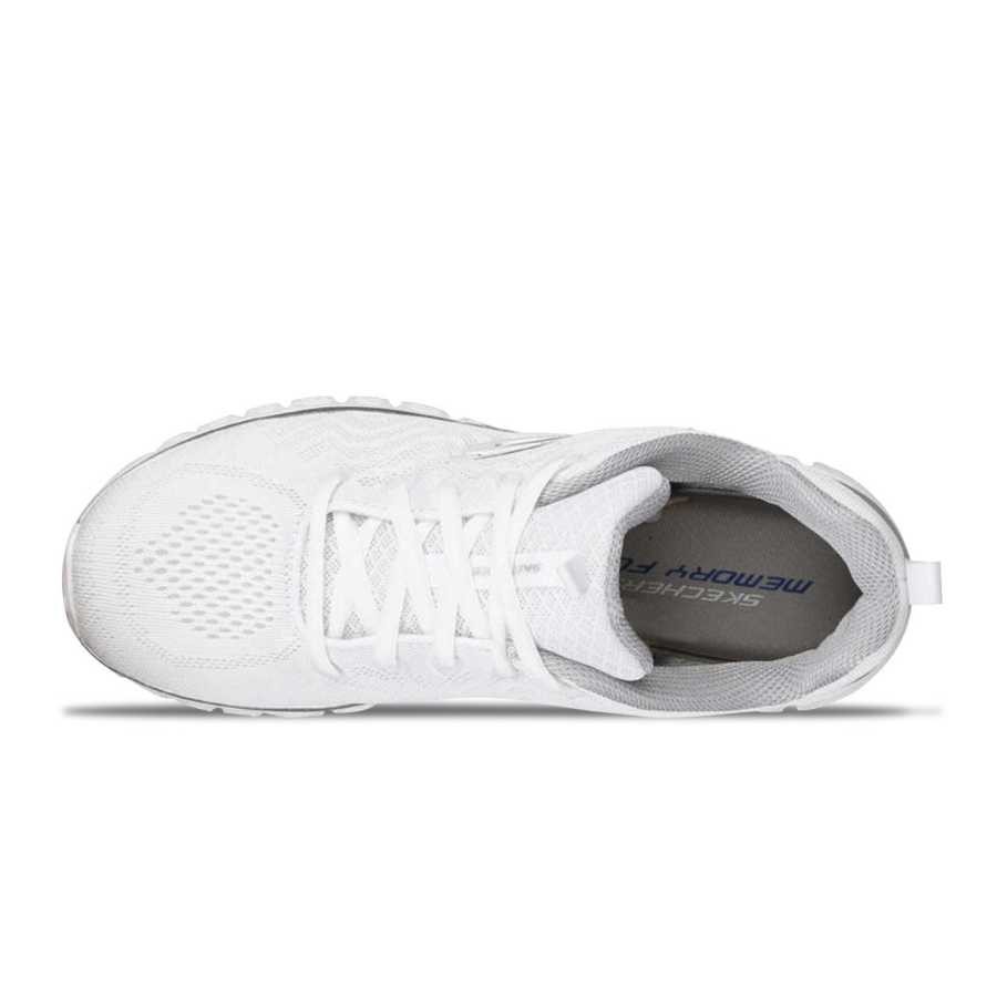 Skechers Kadın Ayakkabı 12615 Beyaz/Gümüş