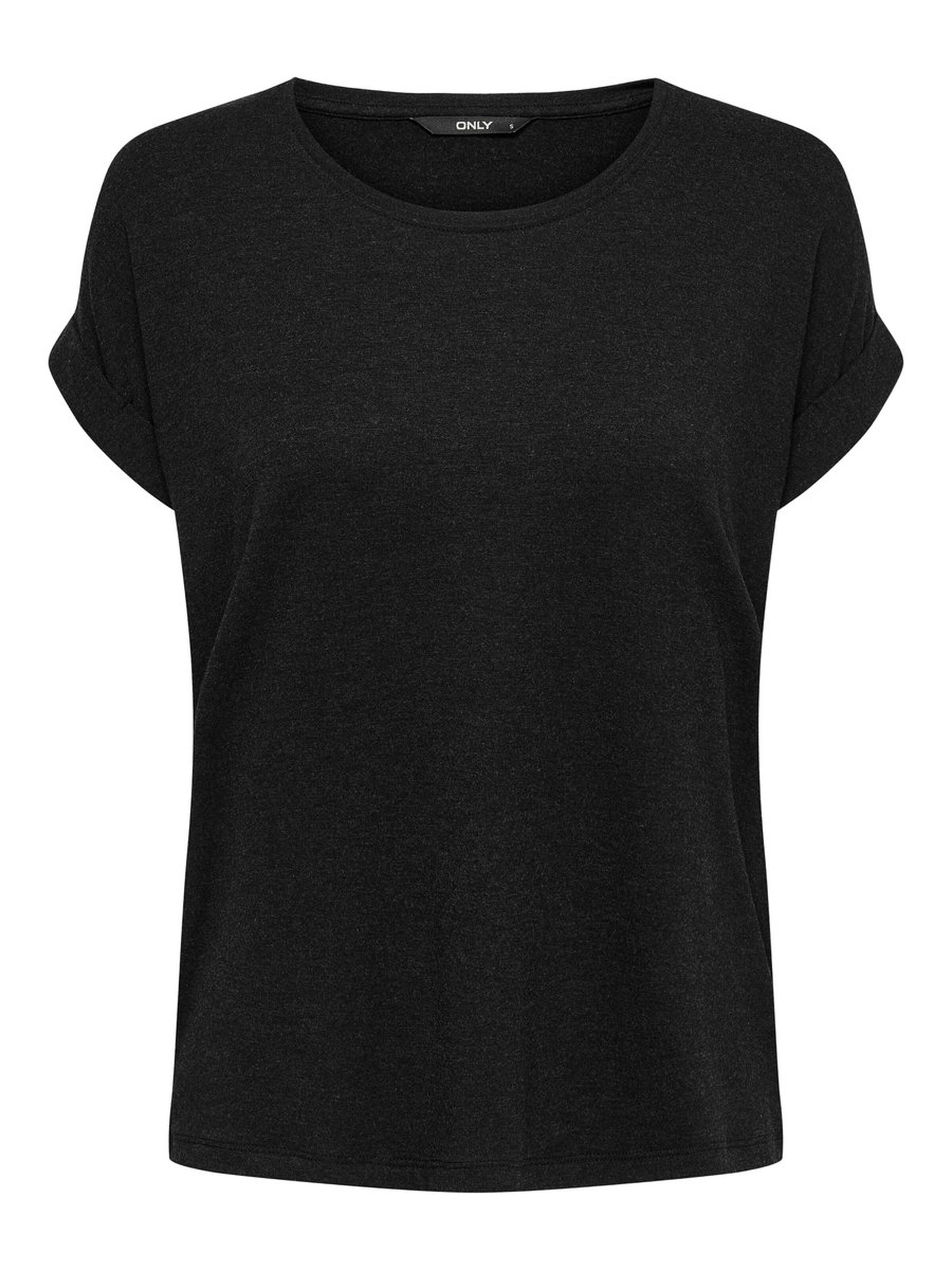 Only Kadın T-Shirt 15106662 Black