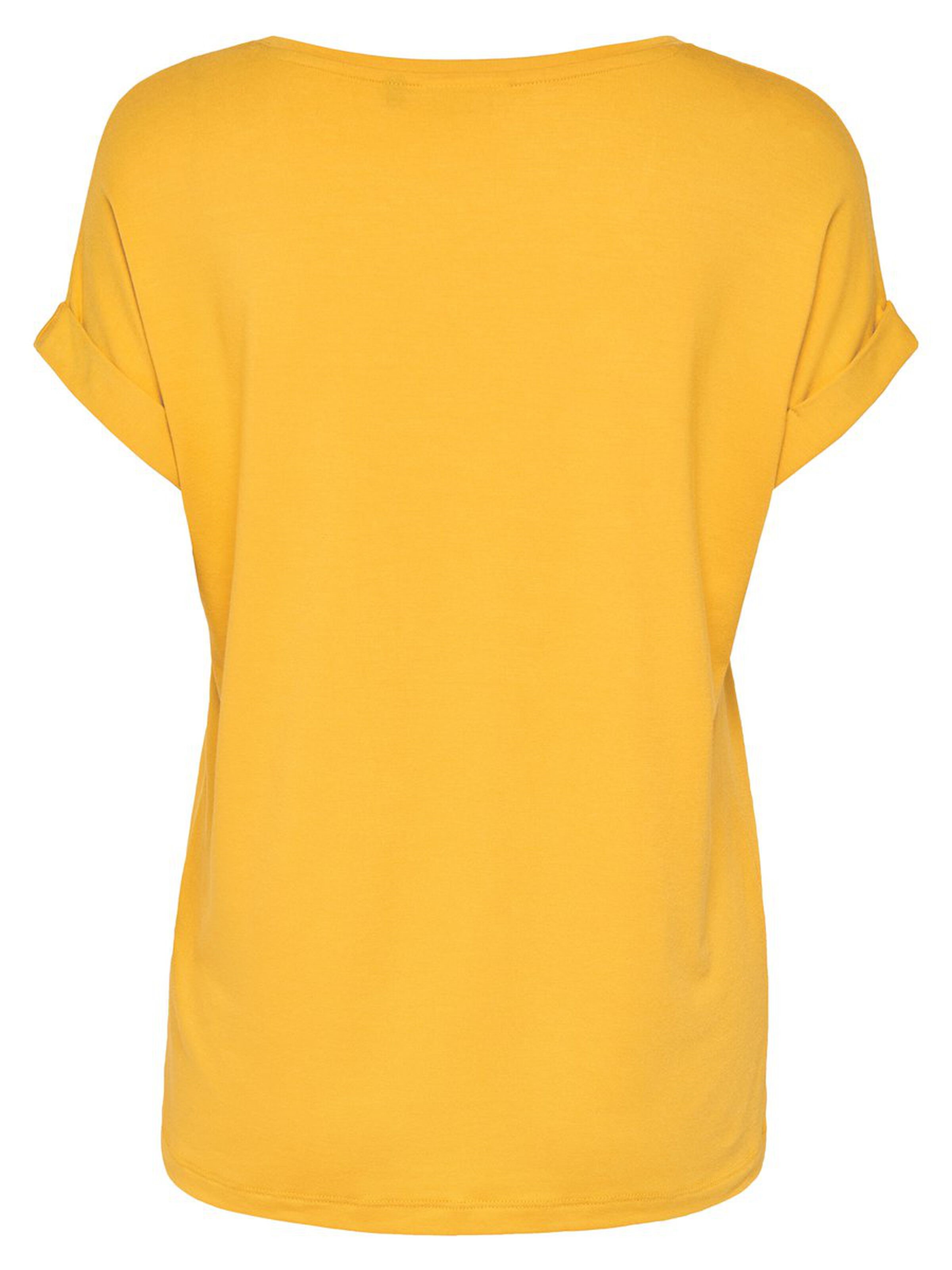 Only Kadın T-Shirt 15106662 Yolk Yellow