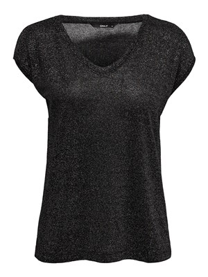 Only Kadın T-Shirt 15136069 Black