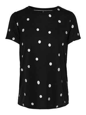Only Kadın T-Shirt 15153052 Black