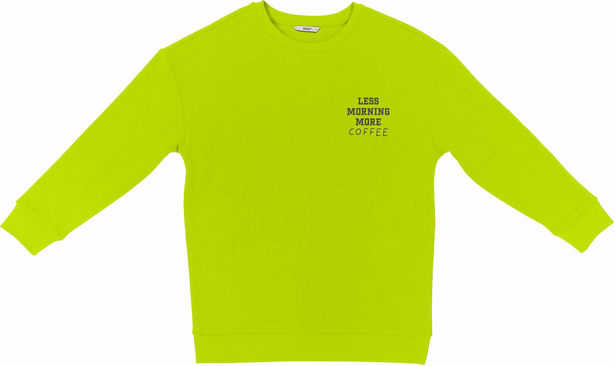 Only Kadın S-Shirt 15215810 Lime Punch