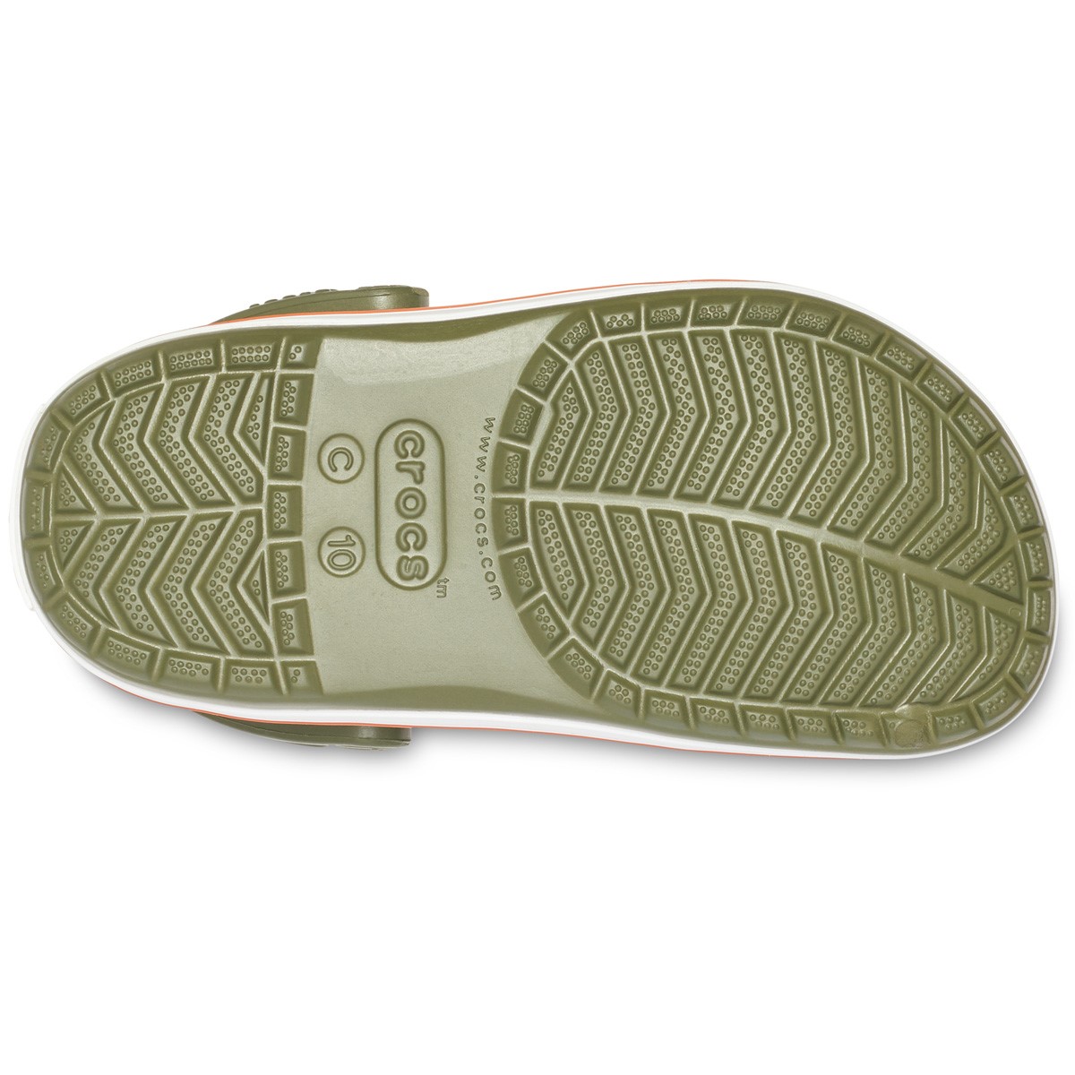 Crocs Sandalet 204537 Army Green/Burnt Sienna