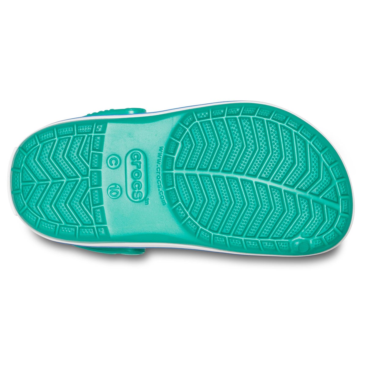 Crocs Sandalet 204537 Deep Green/Prep Blue