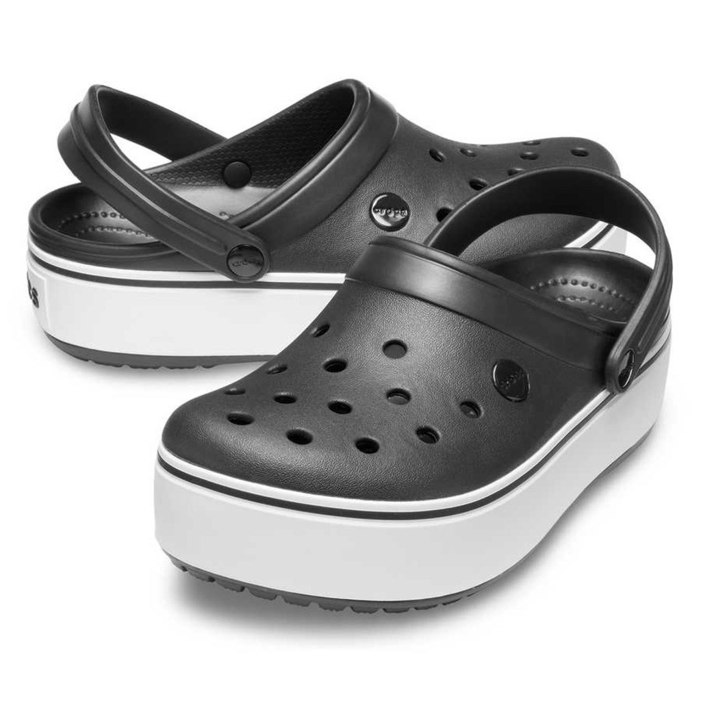 Crocs Unisex Sandalet 205434 Black/White