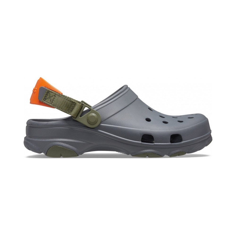 Crocs Unisex Sandalet 206340 Slate Grey/Multi