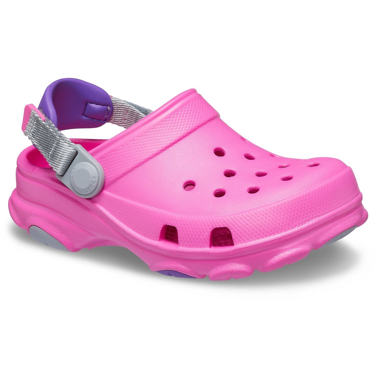 Crocs Unisex Çocuk Sandalet 207011 Electric Pink