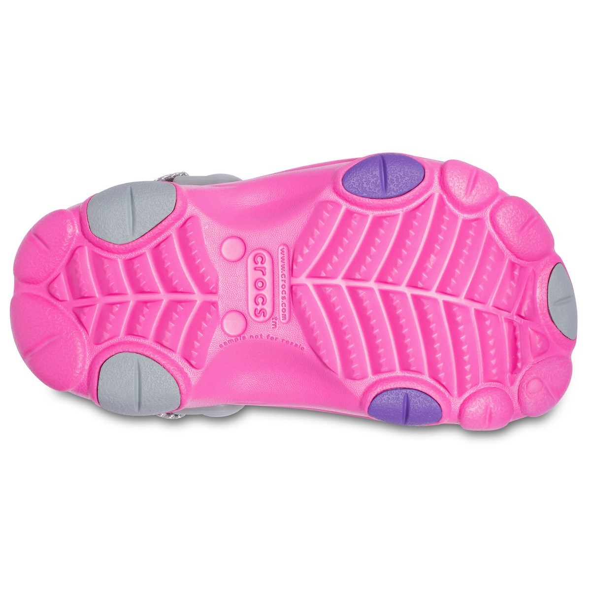 Crocs Unisex Çocuk Sandalet 207011 Electric Pink