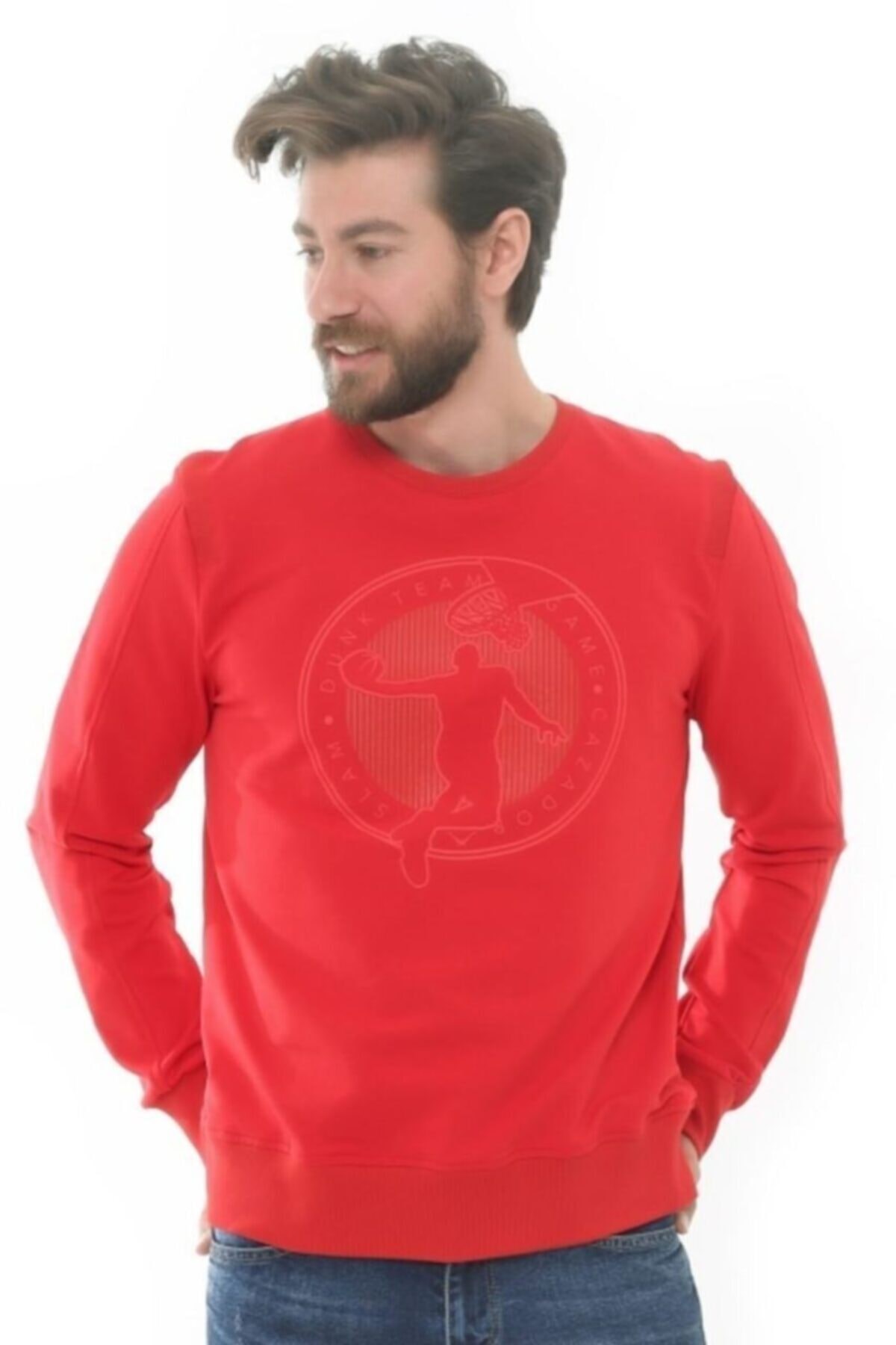 Cazador Erkek S-Shirt 20KCEEO05142 Kırmızı