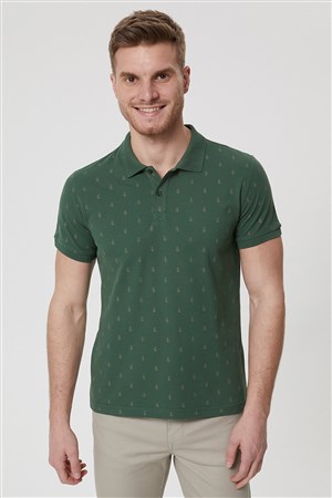 Lee Cooper Erkek T-Shirt 212 LCM 242043 K. Yeşil