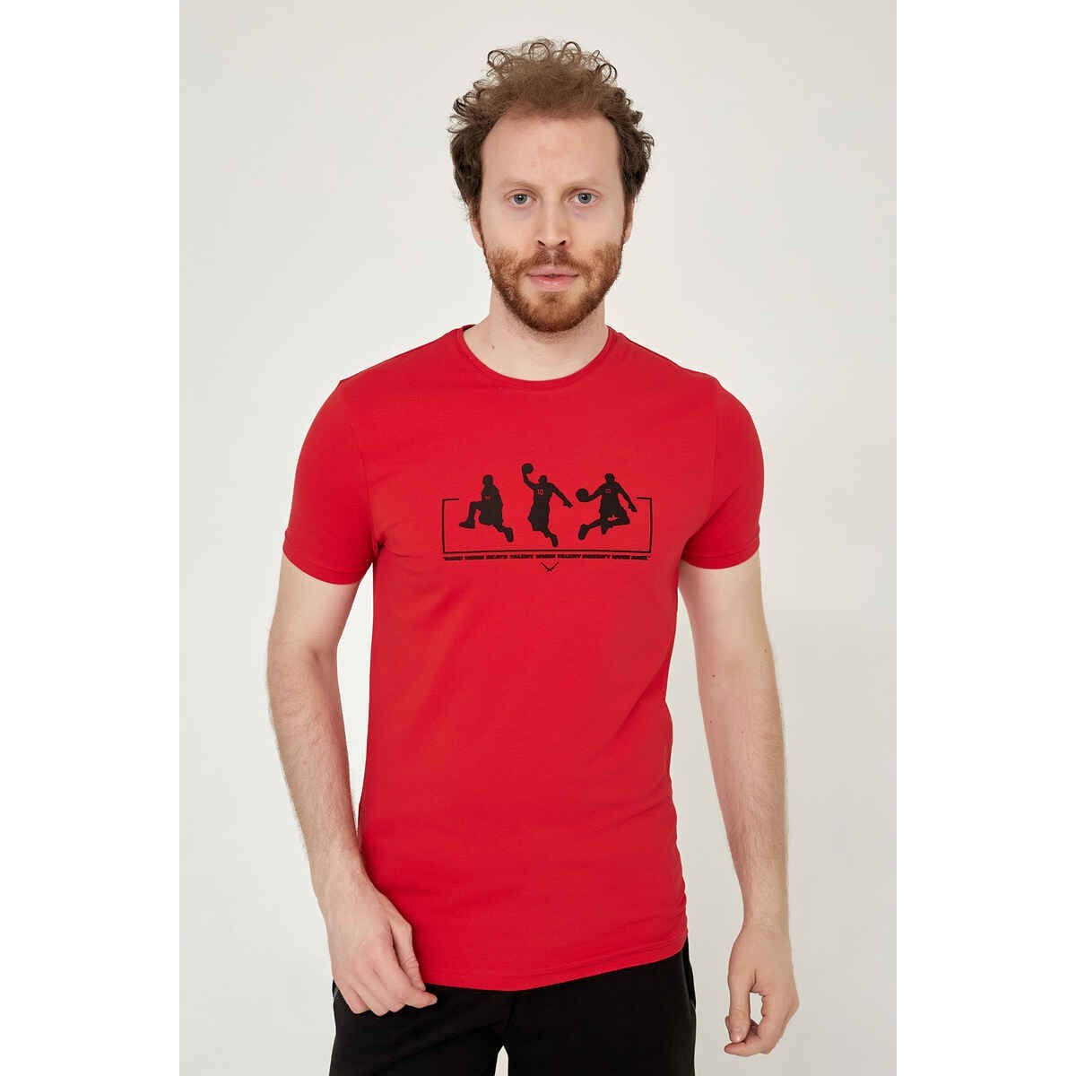 Cazador Erkek T-Shirt 21YCEEO04094 Kırmızı