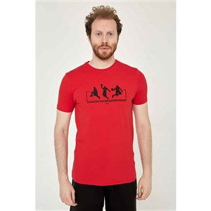 Cazador Erkek T-Shirt 21YCEEO04094 Kırmızı