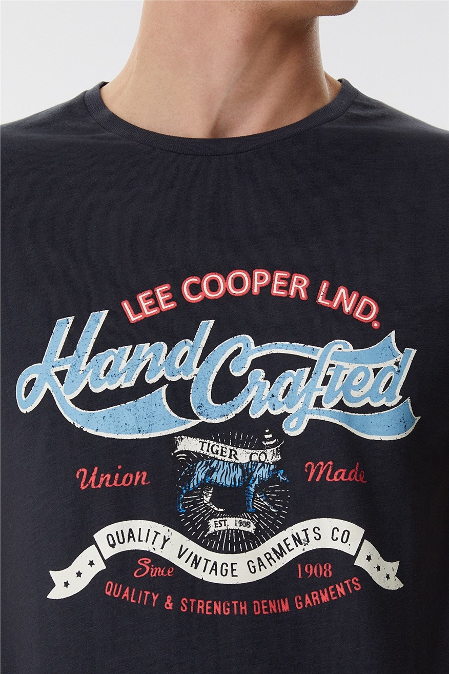 Lee Cooper Erkek T-Shirt 222 LCM 242036 Antrasit